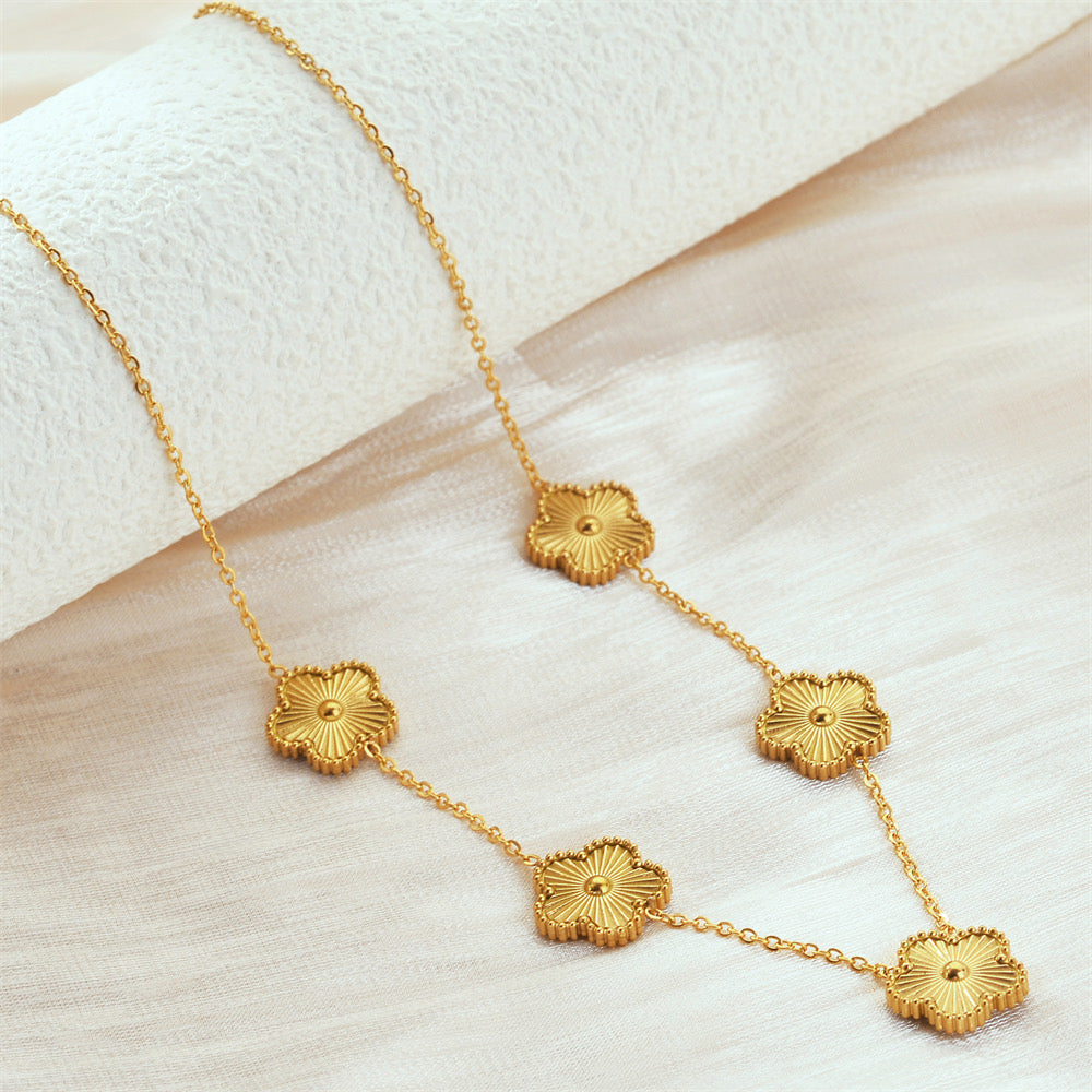 Golden Blossom Necklace
