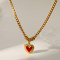 Crimson Heart Necklace