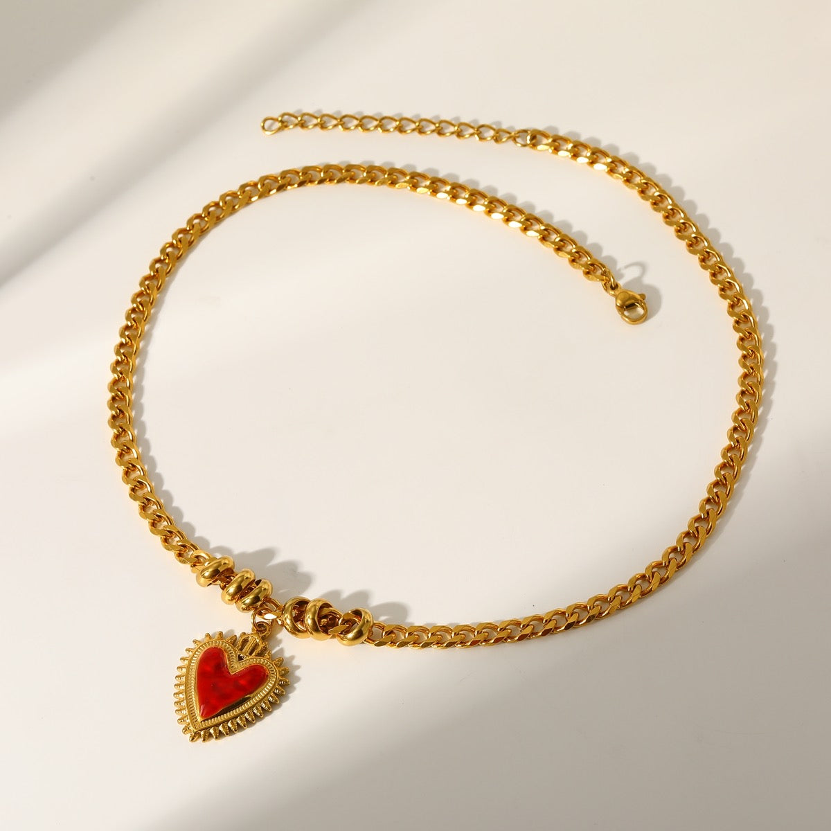 Crimson Heart Necklace